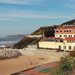 On the beach, white sand, 5 beach bars