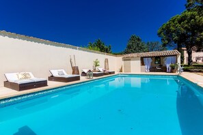Seasonal outdoor pool