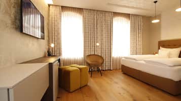 Doppia Superior, 1 letto king, non fumatori | 1 camera, biancheria da letto di alta qualità, copriletto in piuma