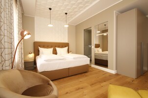 Superior-Doppelzimmer, 1 King-Bett, Nichtraucher | Hochwertige Bettwaren, Daunenbettdecken, Minibar, Zimmersafe