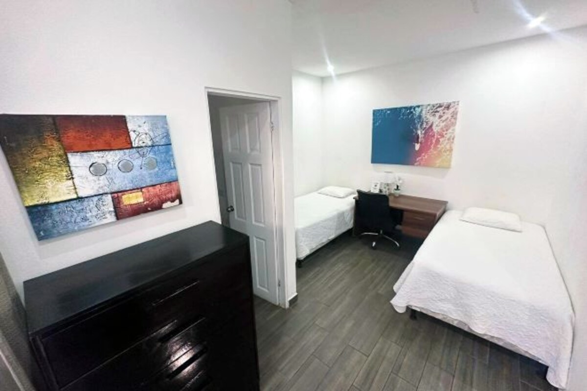 Twin Bed Room #3 For 2 + Breakfast Included