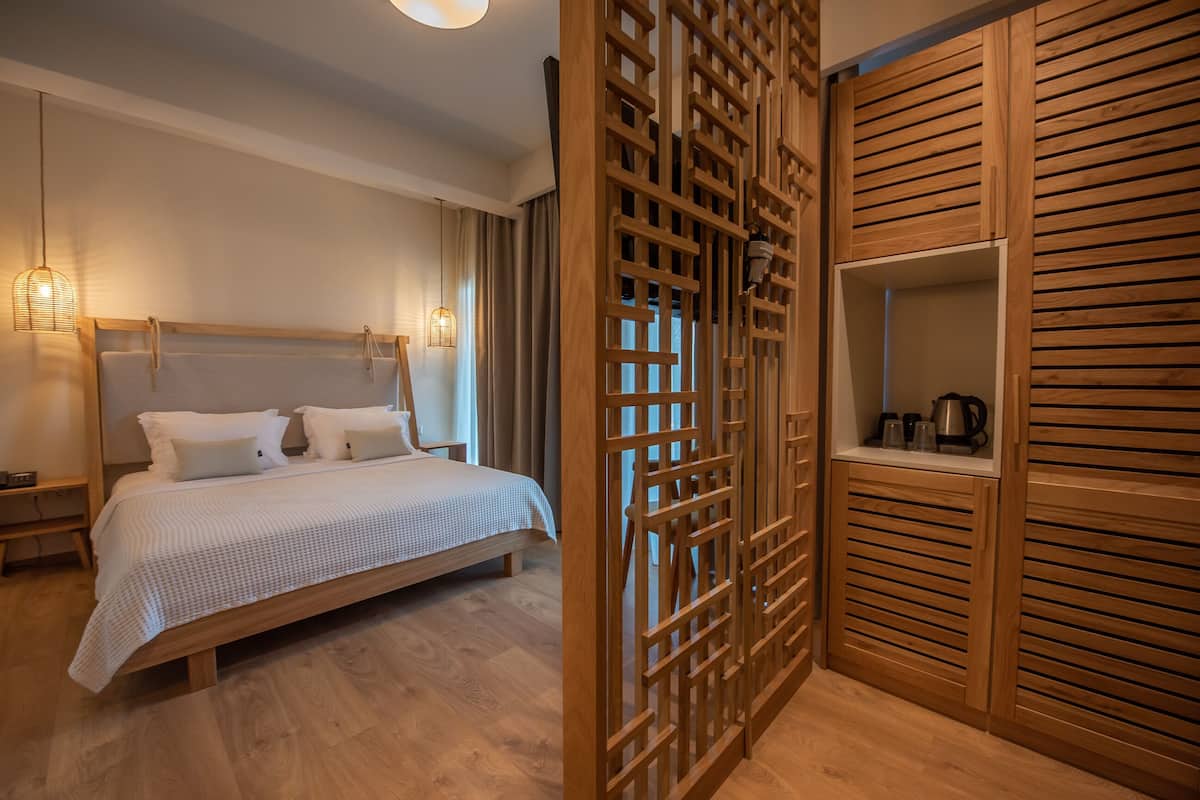 Phòng đôi Deluxe | Minibar, trang bị nội thất với thiết kế riêng biệt