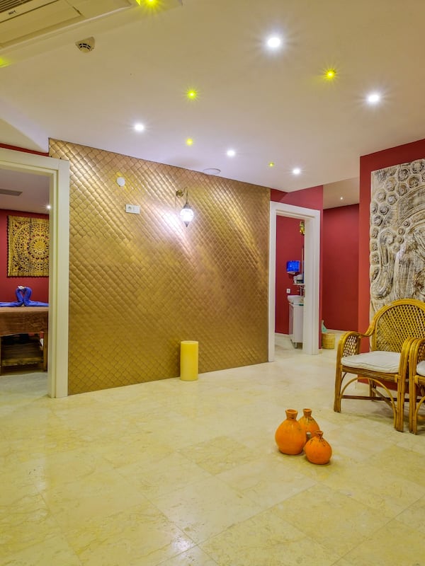 Spa reception