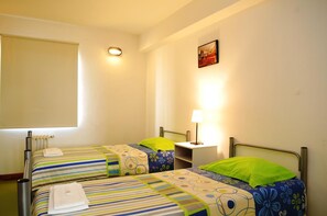 Free WiFi, bed sheets