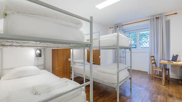 Dormitorio compartido | Wifi gratis y ropa de cama