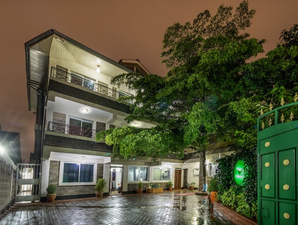 Voorkant van accommodatie