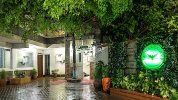 Front of property - evening/night
