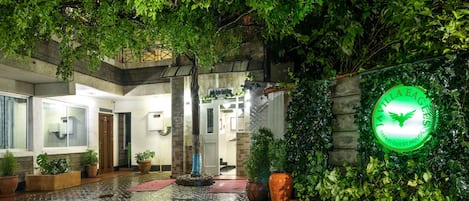 Front of property - evening/night