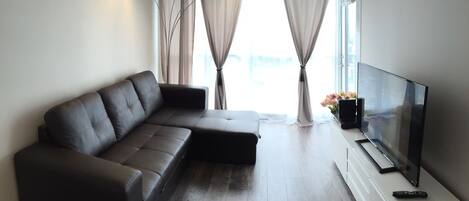 Deluxe appartement, uitzicht op stad | Kameruitzicht