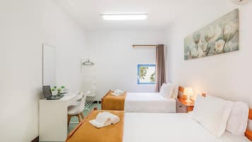 Twin Room, Shared Bathroom | Iron/ironing board, free WiFi