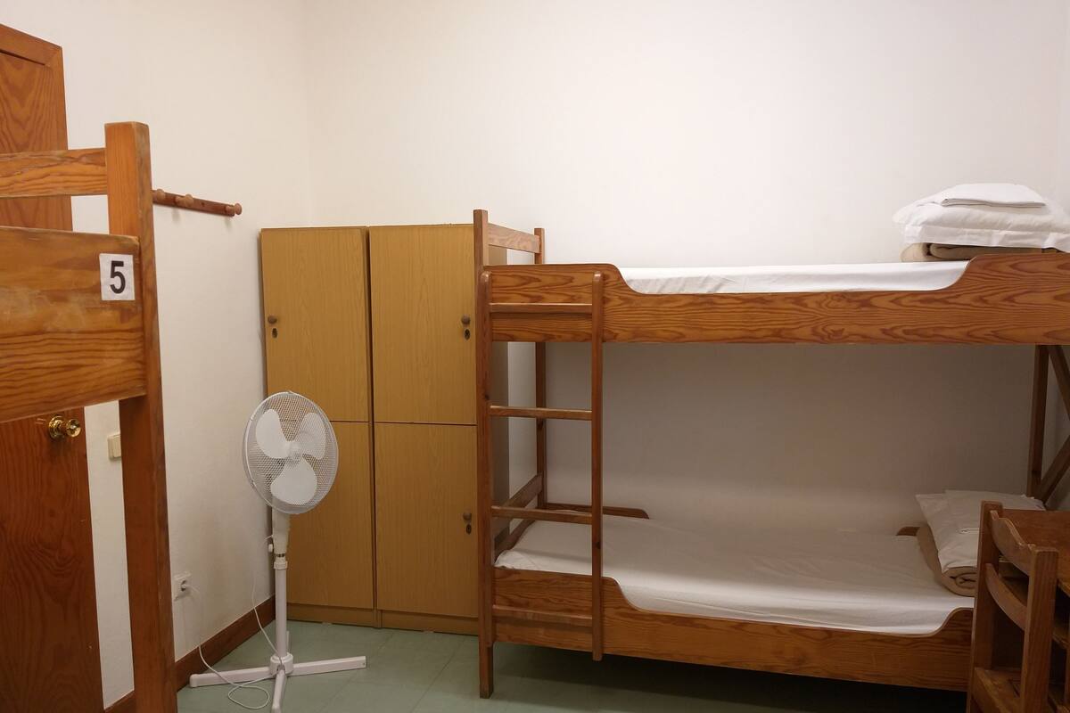 Shared Dormitory, Men only (1 bed in 5 Bed Dom) | Iron/ironing board, free WiFi