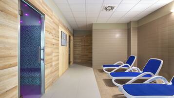 Hot tub, steam room, body treatments, hydrotherapy, aromatherapy