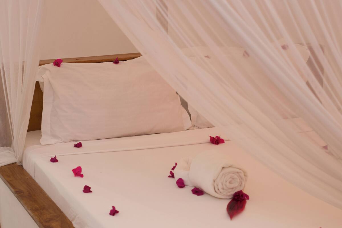 Habitación estándar | Tabla de planchar con plancha, wifi gratis, ropa de cama