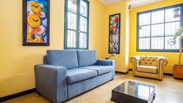 Lobby sitting area