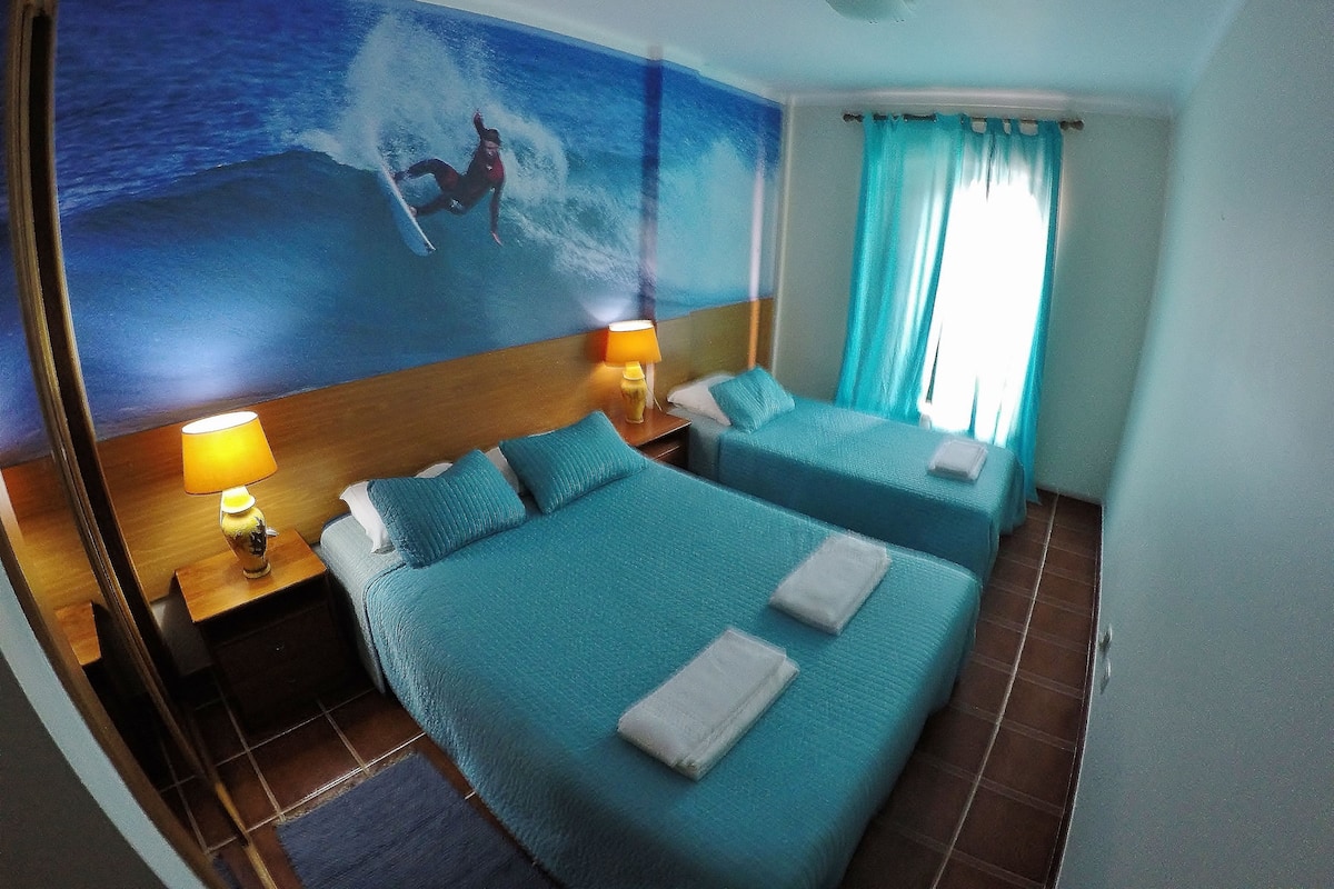 Familien-Dreibettzimmer, Gemeinschaftsbad