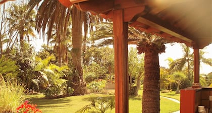 Beautiful house on the sunny side of the island, trop. Park u. Pool