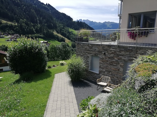 Cozy vacation apartment with a fantastic view of the Montafon mountains