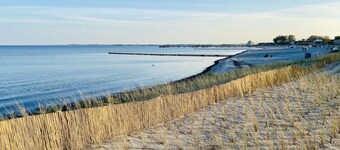 100 m til stranden Badstue | Peis | Jacuzzi | WLAN | Klesvask | strand stol