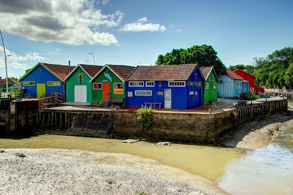 les cabanes de pêcheurs sur l'Ile d'Oleron