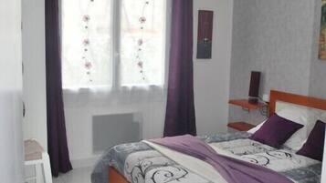 2 chambres, fer et planche Ă  repasser, Wi-Fi