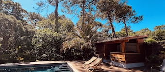 Ruhige Villa in CAPBRETON, privater beheizter Pool, 3 Minuten vom Strand entfernt