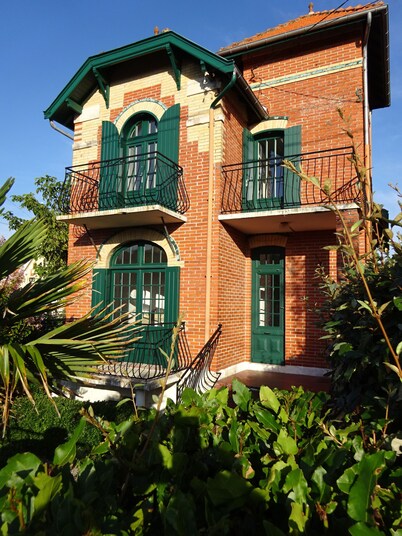 Nice villa 5 people renovated near the beach and the center