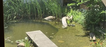 農家のエアコン付きの小さな独立したアパート