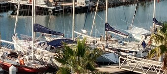 Gruissan (Aude) Ruhige Wohnung, Blick auf den Yachthafen - Parkplatz