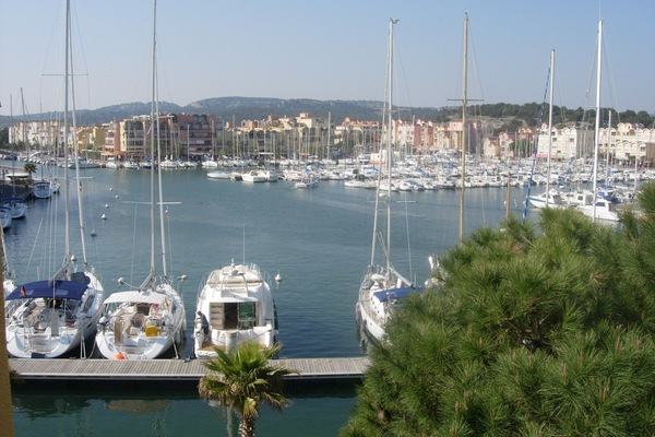 The marina from the loggia