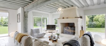 Near deauville. New house for rent with pool and jacuzzi