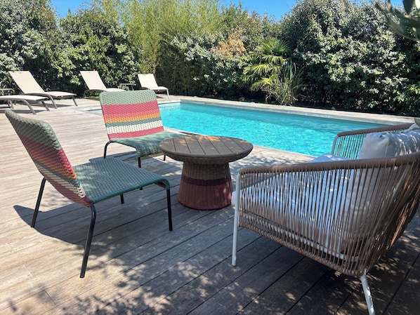 Beheizter Pool