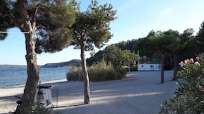 Beach nearby