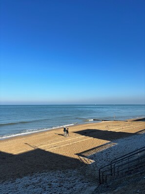 On the beach