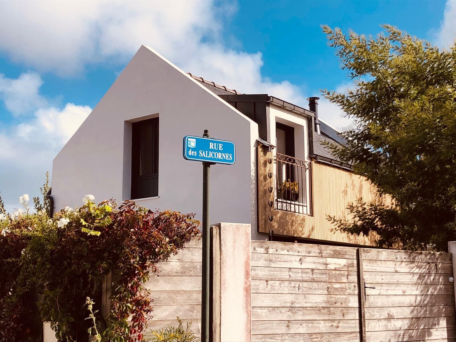 Vue depuis la rue