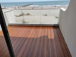 On the beach