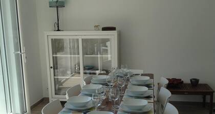 Appartement-maison Ă Wimereux, 50m de la plage avec jardin, garage et wi fi