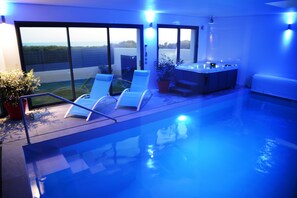 Piscine couverte, piscine chauffée