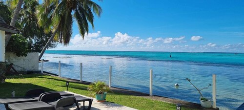 LAGOON POOL HOME WITH PRIVATE POOL MAHAREPA Moorea