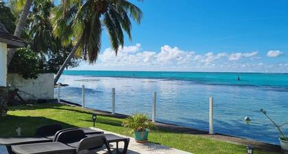 LAGOON POOL HOME WITH PRIVATE POOL MAHAREPA Moorea