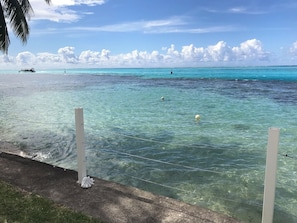 Sun-loungers, beach towels