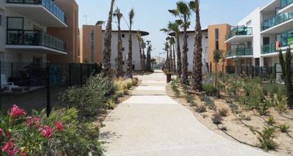 VALRAS - SERIGNAN Rental Apartment 4 Pers.