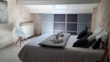 5 chambres, fer et planche Ă repasser, lit parapluie, Wi-Fi gratuit