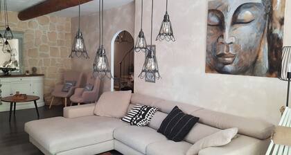 Provencal villa 215 m2, 5 bedrooms, air conditioning, swimming pool, garden 2800 m2, Isle sur Sorgue