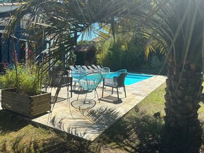 Una piscina riscaldata