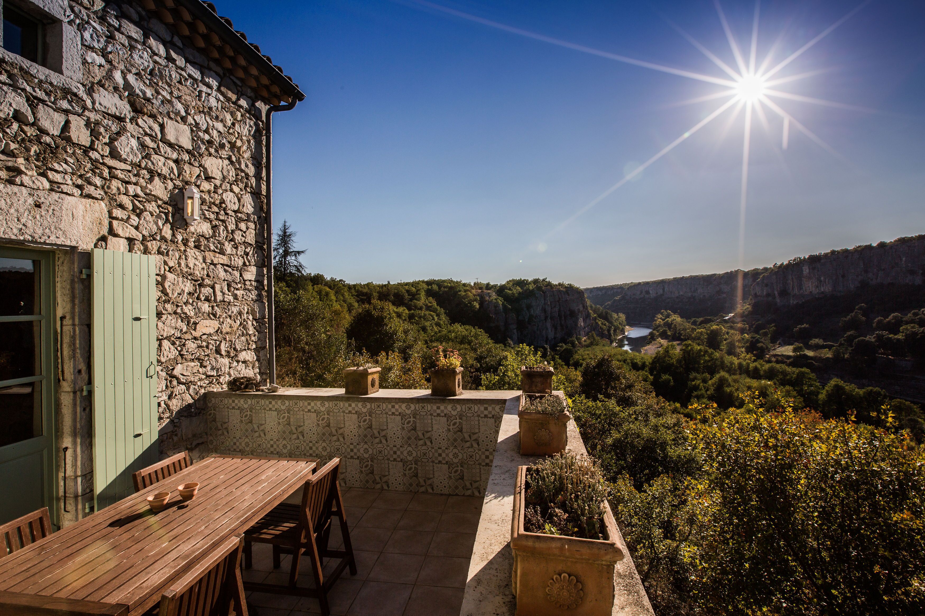 Udendørs spisemuligheder