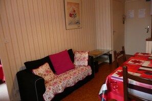 TV - Flat in a building in the middle of the town (La Bourboule)
