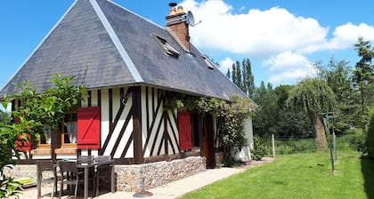 Typical cottage in Normandy Campaign