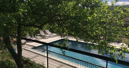 South Ardèche at Balazuc, listed site: charming gîte La Calade with swimming pool