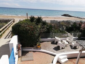 Terrace/patio - Mediterranean house on the beach (Frontignan)