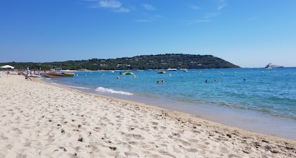 Ste Maxime, sea view Comfortable, quiet, walk to the town center and beaches